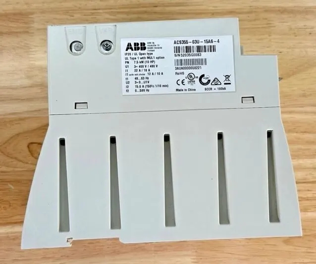 ABB ACS355-03U-15A6-4 Variable Frequency Drive | 10 HP 7.5kW 480V VFD - Image 2